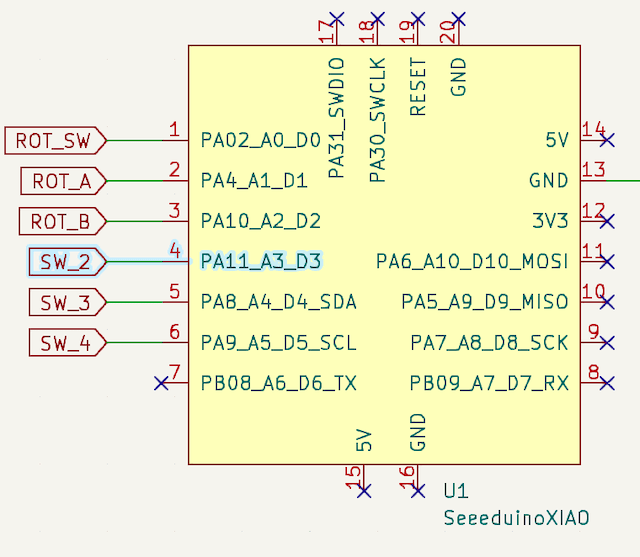 Schematic screenshot showing SW2