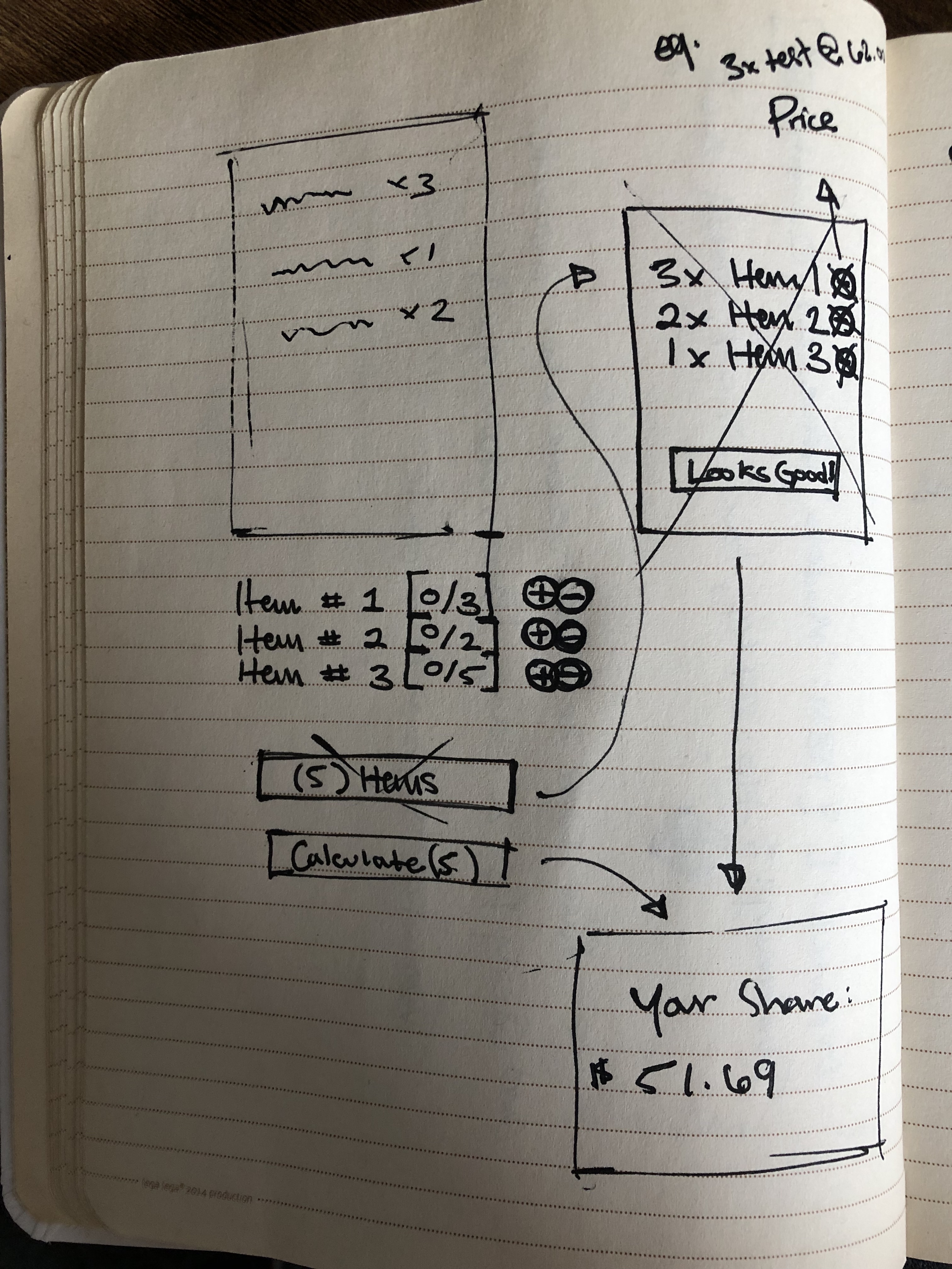 UI sketch