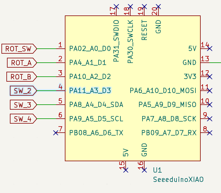 Schematic screenshot showing SW2